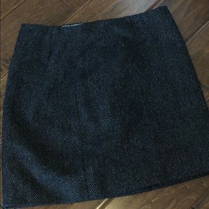 Dolce & Gabbana Wool Mini Skirt size 42 gray